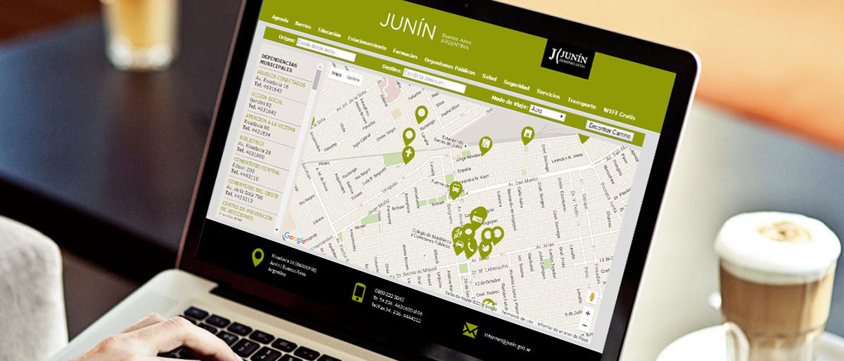 Mapa Interactivo para la Municipalidad de Junín